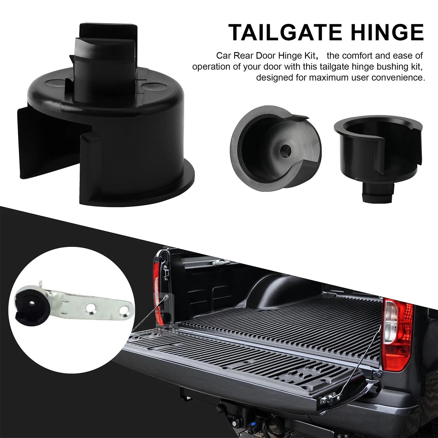 Tailgate Hinge Pivot Insert Bushing for Tundra (2007–Present) 66110-0C020
