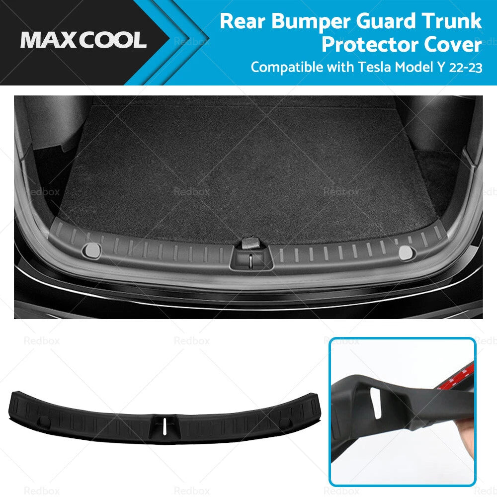 Rear Bumper Guard TPE Protector for Tesla Model Y (2022–2023)