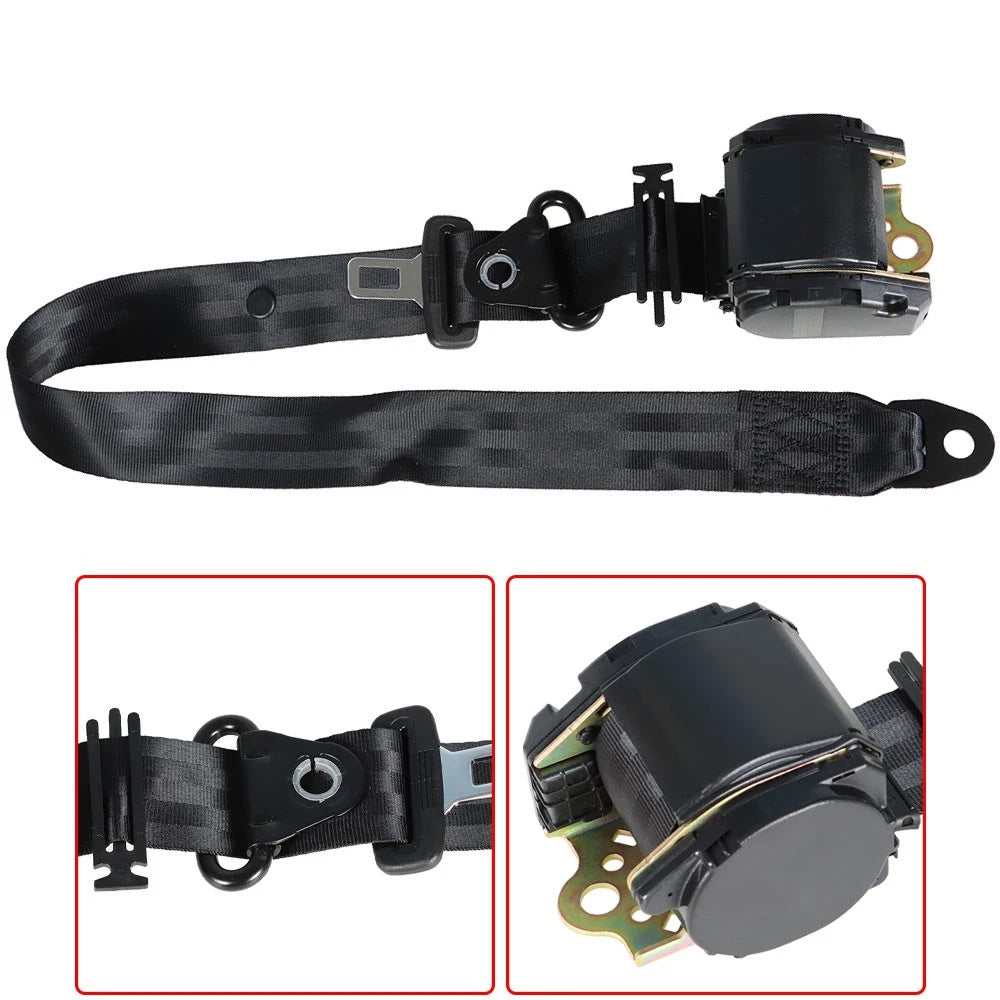 2X 3 Point Retractable Seat Belts for Jeep CJ YJ (1982–1995)