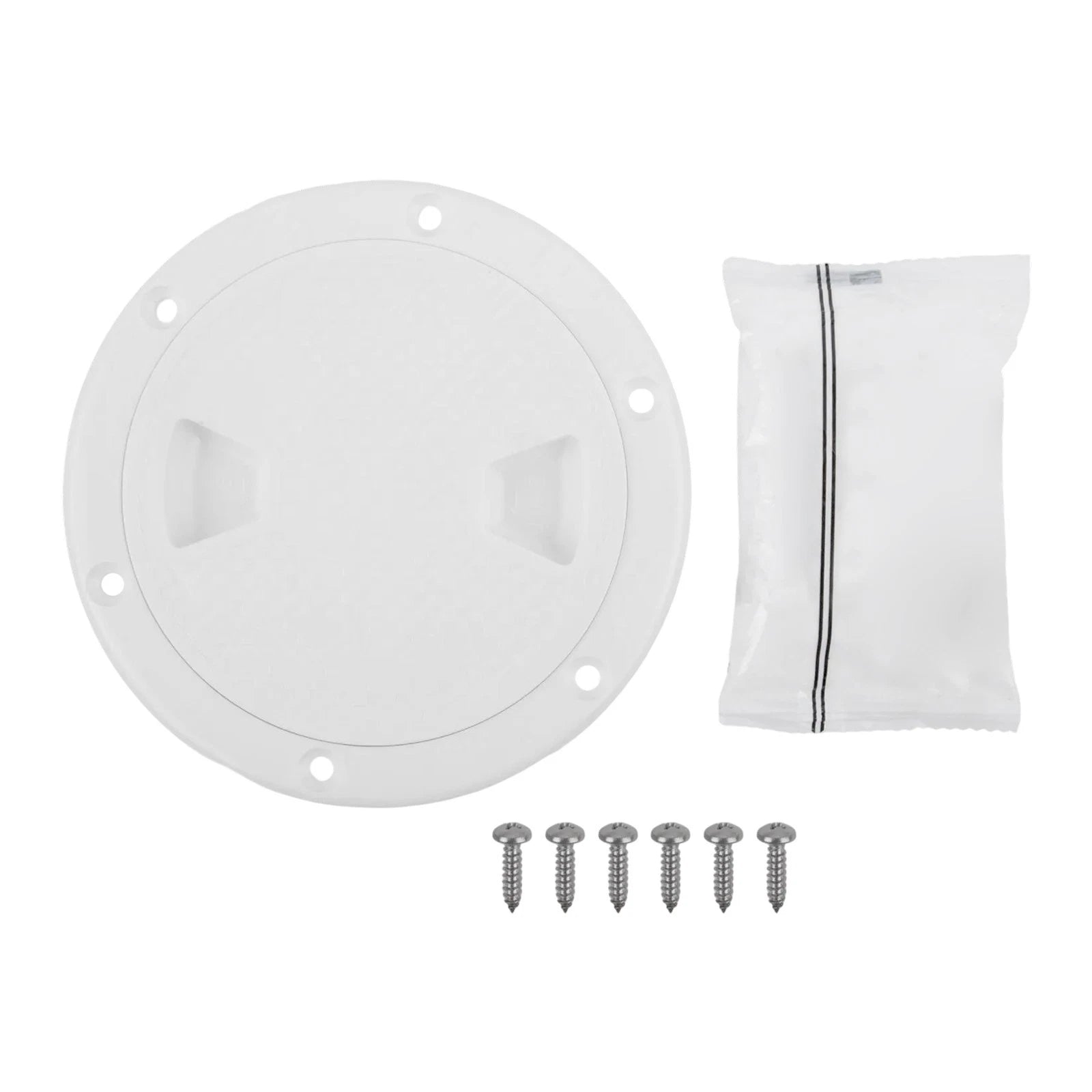Round Non Slip Inspection Hatch for Marine Use (4 Inch, 6 Inch, 8 Inch)