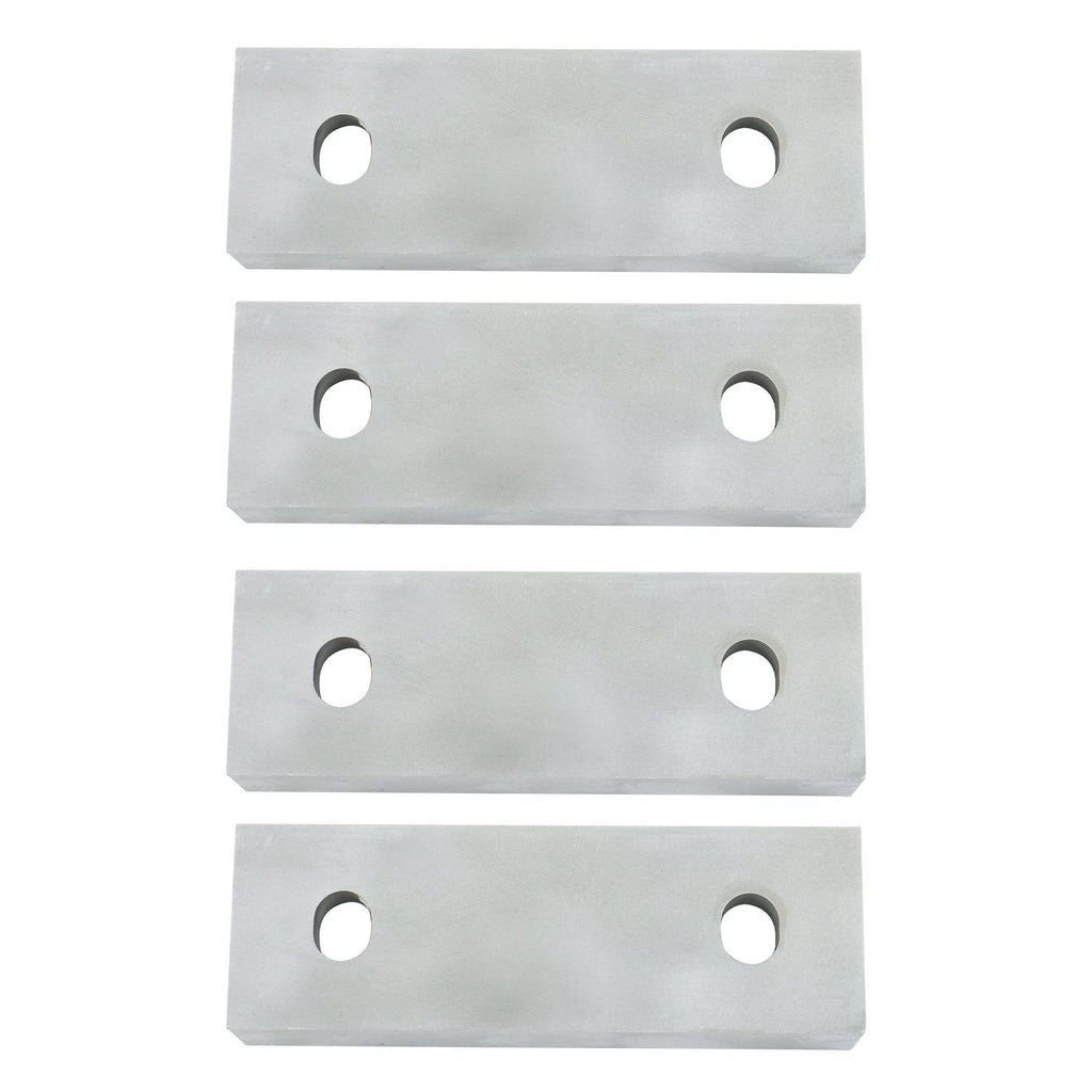 Set of 4 Reversible Aluminum Soft Jaws for 6" Vises