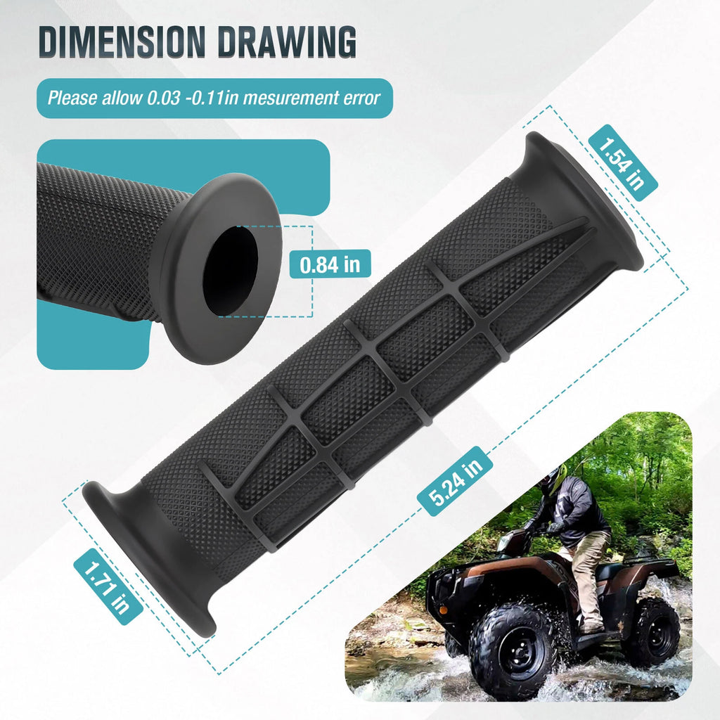 Handlebar Grips for Honda Foreman Rubicon 500 TRX500FM5 TRX500FM6 FM7 (2015–2019)