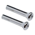 2x Chrome Door Lock Knobs for Buick Chevrolet Pontiac (1971���1988)