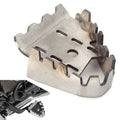 Foot Brake Lever Pedal Pad for Yamaha Tenere 700 XTZ700 (2019–2021) Silver