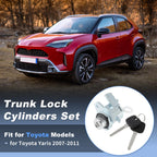Trunk Door Lock Cylinder Kit with Keys for Toyota Yaris (2007–2011) No.6905552450