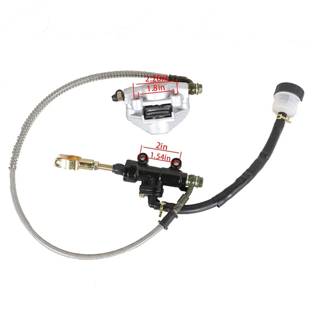 Rear Hydraulic Brake Assembly for Go Kart Golf Cart ATV