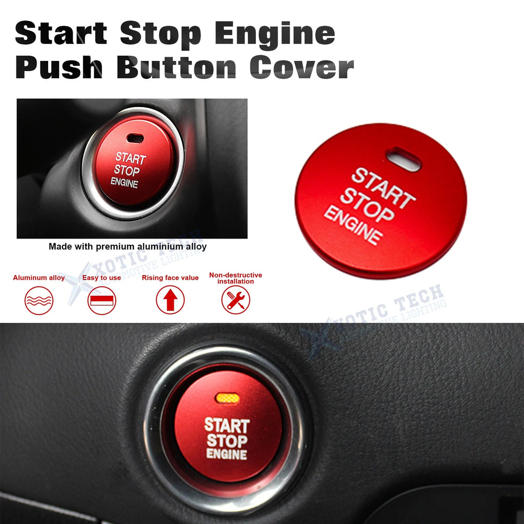 Keyless Push Start Button Cover for Hyundai Sonata Elantra (2011-2024)