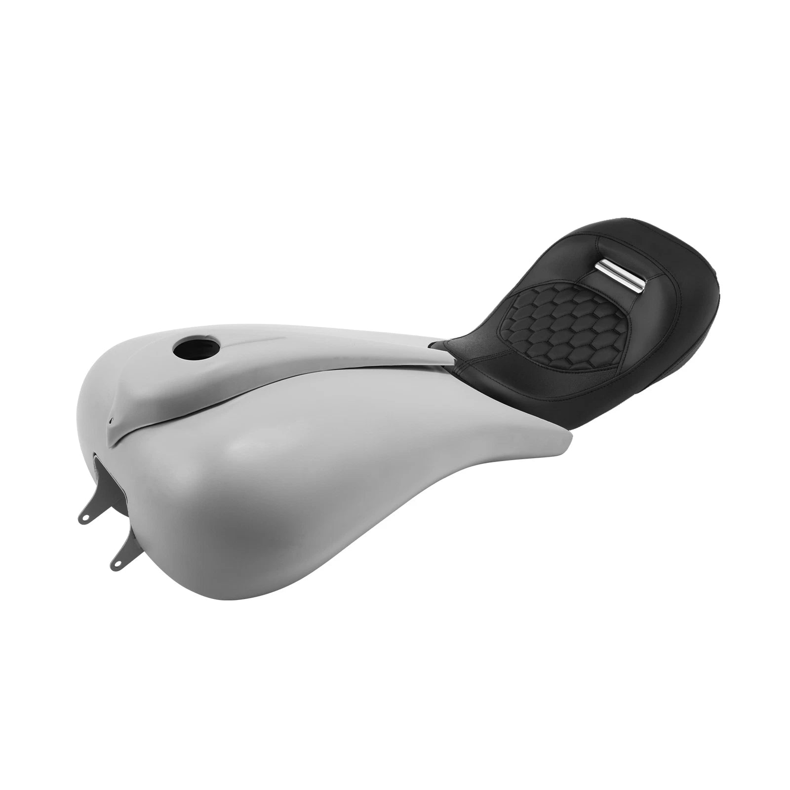 Solo Rider Seat & Stretched Fuel Tank for Harley Touring Baggers (2008–2023)