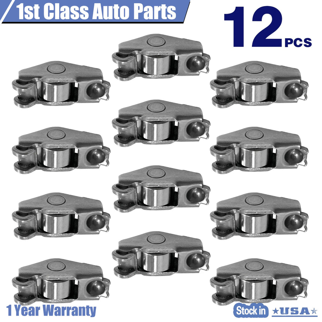 12PCS Rocker Arm Set for V6 Chevy Buick Cadillac (1990–2023)