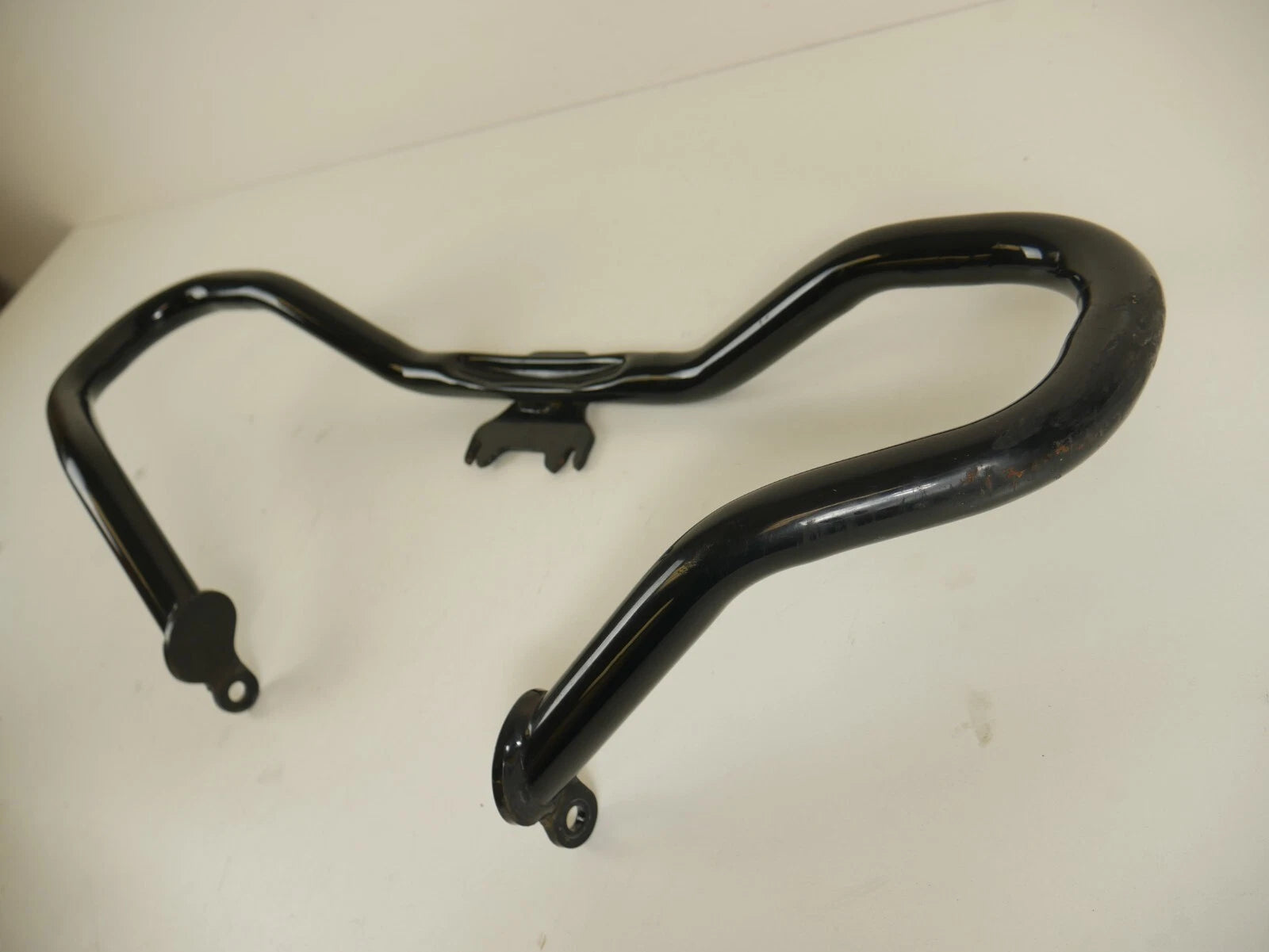 Genuine OEM Chopped Black Engine Guard Crash Bar for Harley Street Glide (2014–2023)