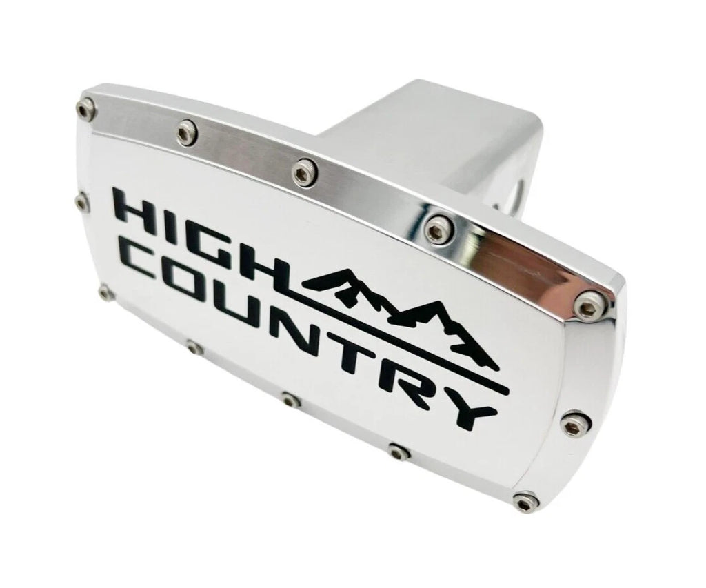 Hitch Cover High Country Style Replacement with Allen Bolts for 2 Inch Receiver (2020–2024)