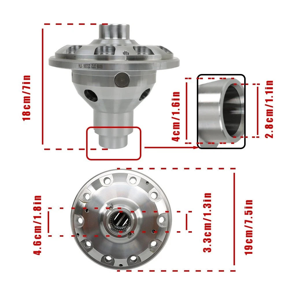 Trac Lok Posi Differential for Ford (Fits 31 Spline, 9" Inch)