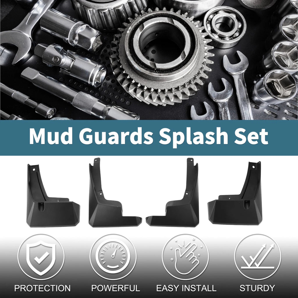 Set of 2 Mud Flaps Splash Guards for Toyota Avanza (2022–2023)