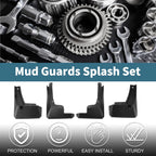 Set of 2 Mud Flaps Splash Guards for Toyota Avanza (2022–2023)