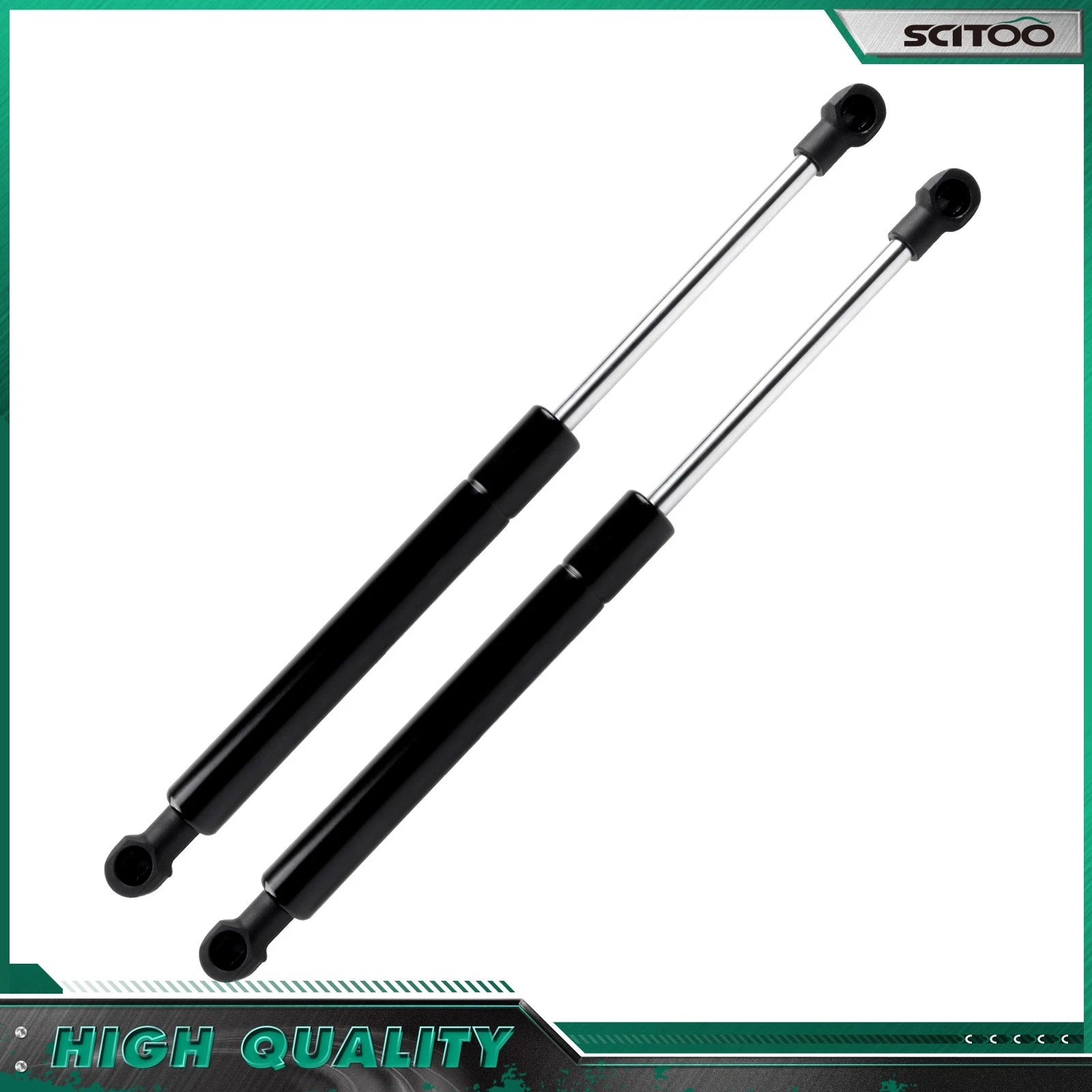 2X Trunk Lift Supports for INFINITI Q50 (2014–2018) Gas Shock Struts W/O Spoiler