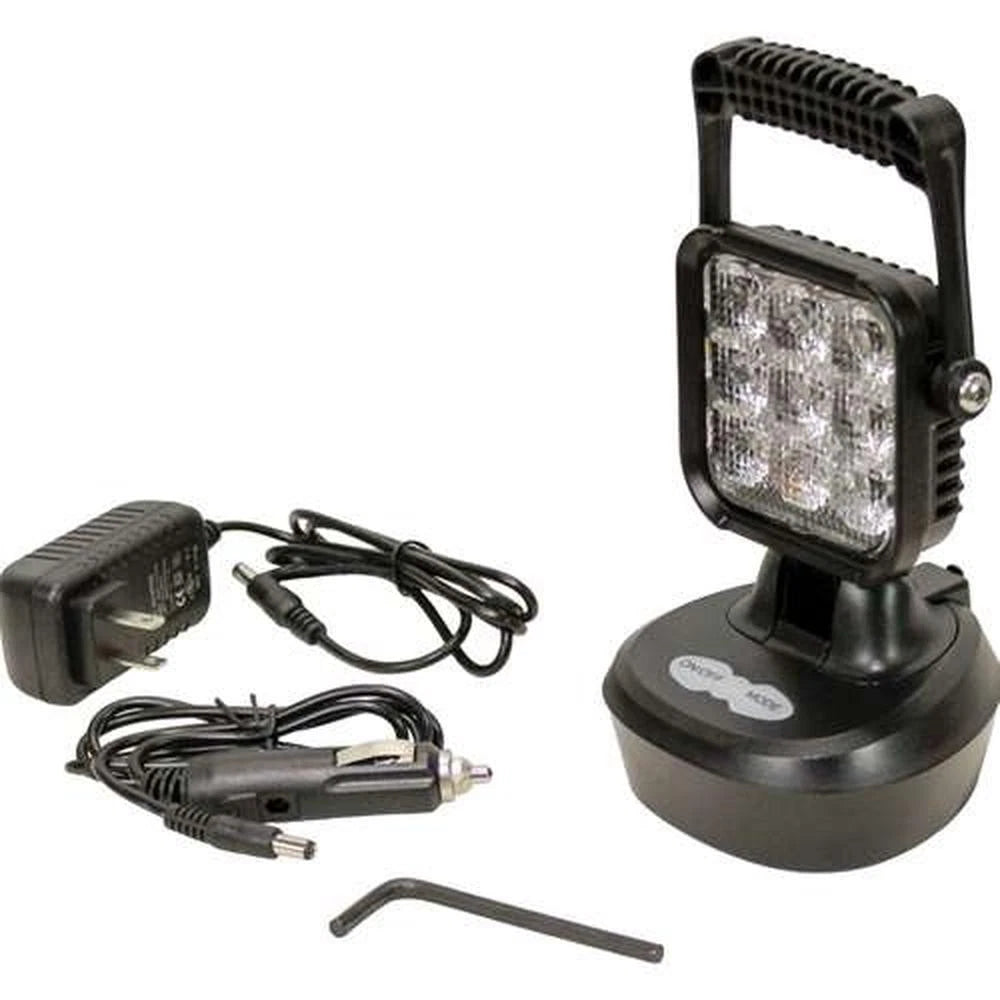 LED Rechargeable Flashing Amber Work Light for Multiple Applications