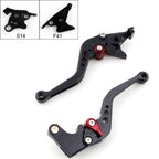 Short Brake Clutch Levers for Suzuki Hayabusa GSXR1300 (2008–2014) T9 Black