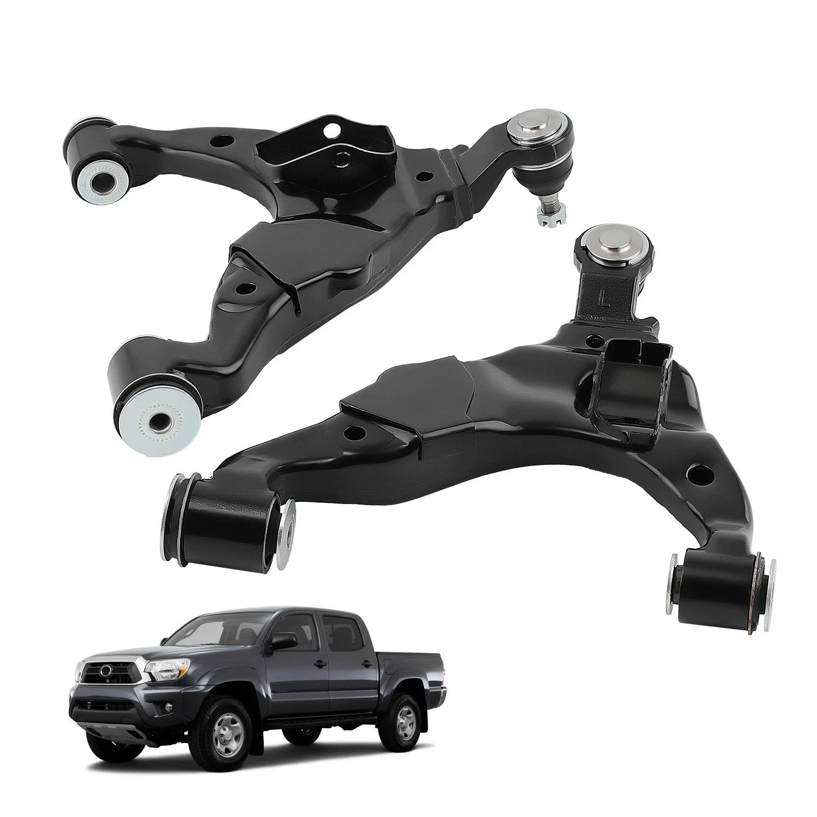 2pc Front Lower Control Arms w/ Ball Joint for Toyota Tacoma (2005–2015)