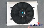 Aluminum Radiator Shroud & Fan for Jeep Grand Cherokee WJ WG 1999-2005