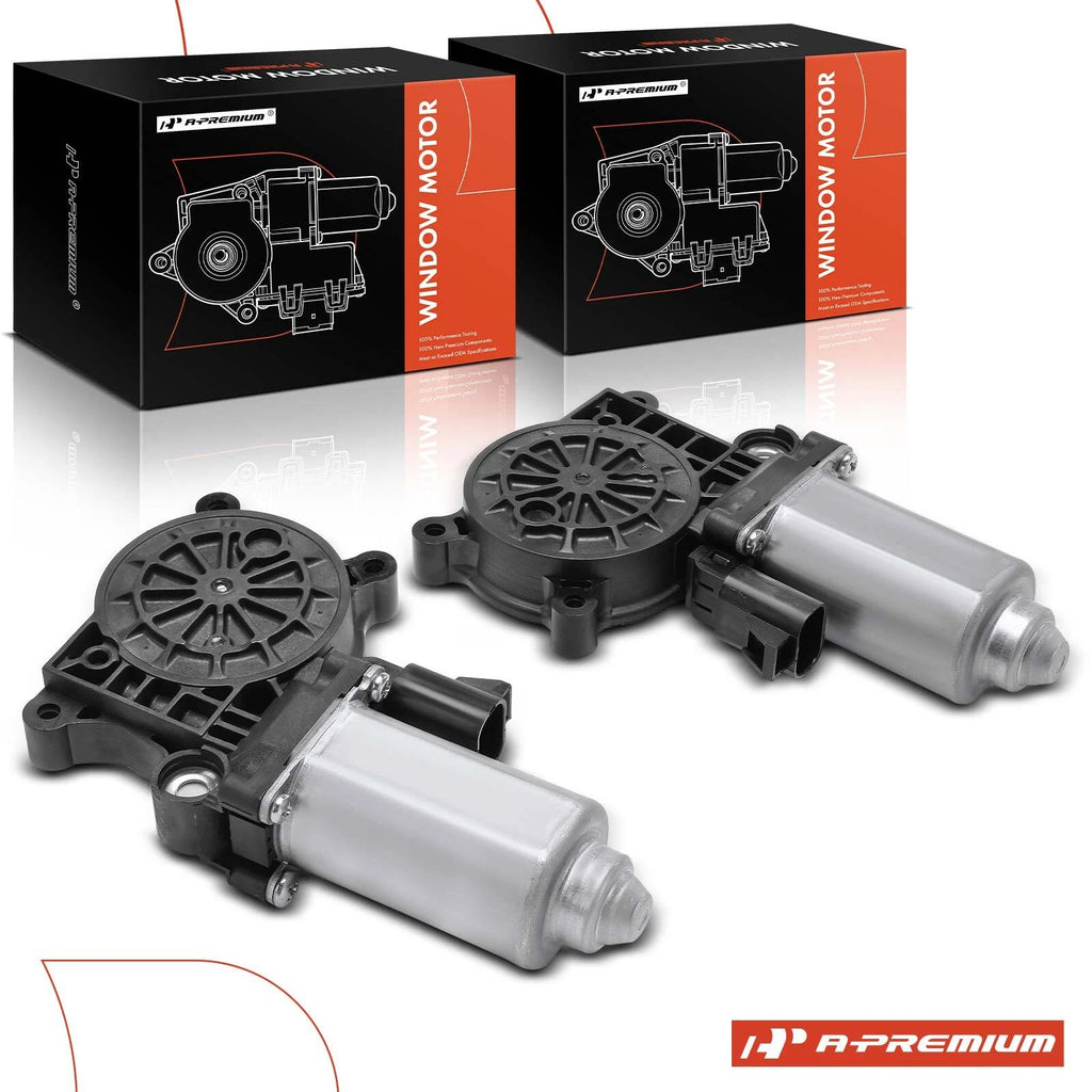 2x Front/Rear Window Motor for Buick Rendezvous (2002–2007) Pontiac Aztek (2002–2007)
