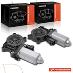 2x Front/Rear Window Motor for Buick Rendezvous (2002–2007) Pontiac Aztek (2002–2007)