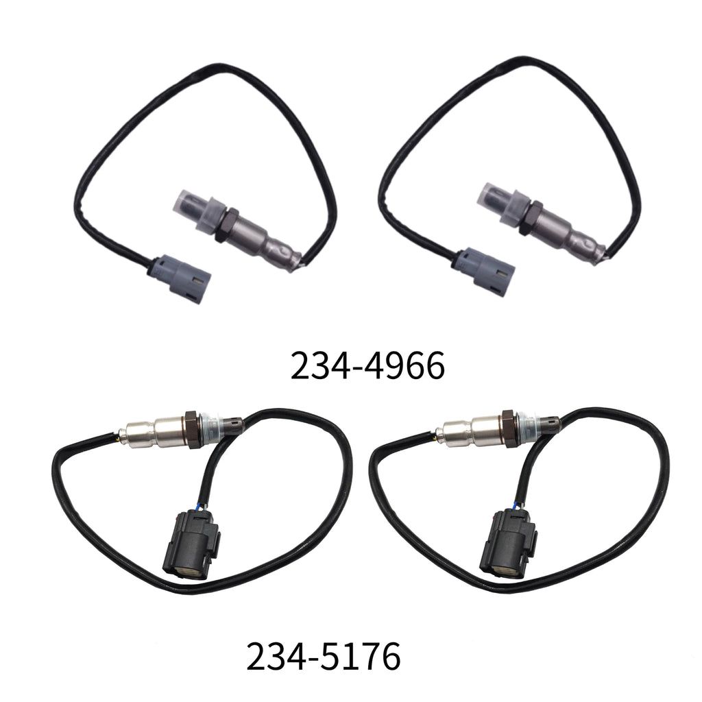 Set of 4 Oxygen Sensors for Ford E-350 (2016–2018)