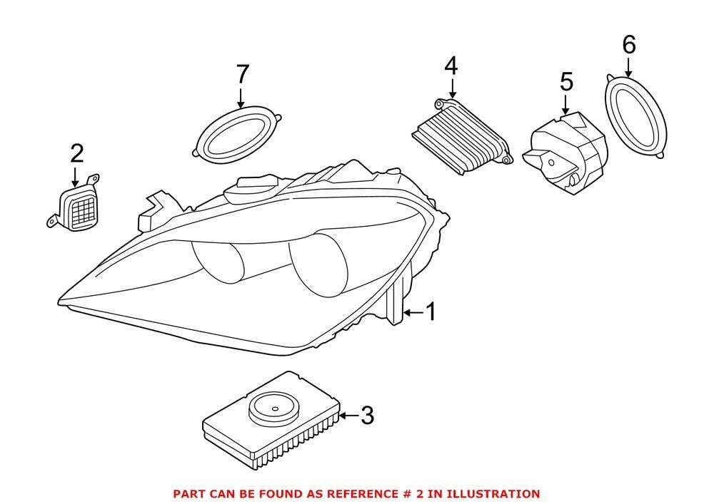 HID Headlight Control Module for BMW 640i (2012–2017)
