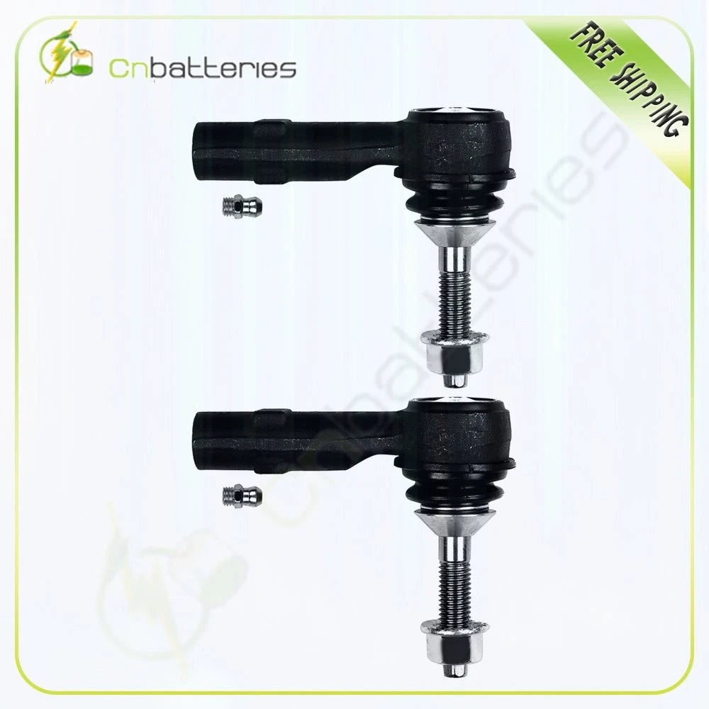 Set of 2 Front Outer Tie Rod Ends for Ford Five Hundred Freestyle (2005–2007)