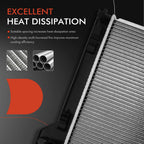 Aluminum Radiator for Nissan Sentra L4 1.8L (2013–2019)