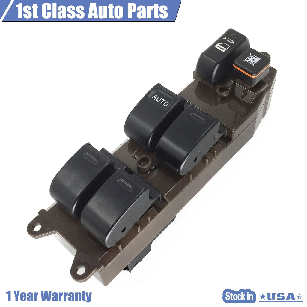 Front Left Driver Window Switch 14-Pin for Camry (2002–2006), Sienna (2004–2009), Scion (2004–2006)