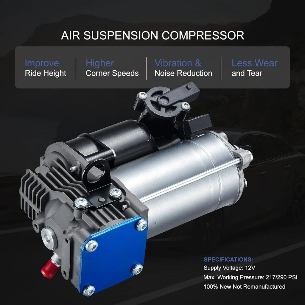 Air Suspension Compressor Pump for Mercedes W166 GL350 GL450 X166 (2013–2015)
