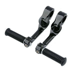 1-1/4" Highway Small Footpeg Long Angled Mount for Harley Honda Suzuki (Fits Various)
