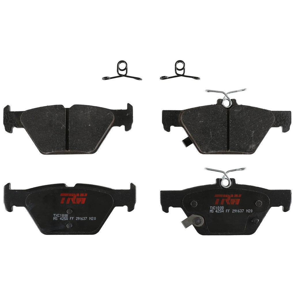 Set of 4 Disc Brake Pads for Subaru Outback (2010–2017)