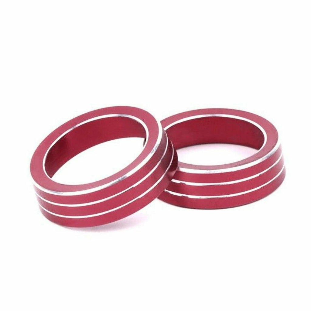 Aluminum Center Console AC Switch Ring Cover Trim for Honda Civic (2016-2021)