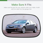Passenger Side View Mirror Glass for Acura TSX/Honda Accord Hybrid (2005–2008)