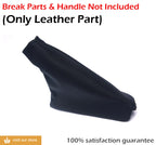 E Brake Boot for Land Rover LR2 (2008–2012) Black Leather Synthetic