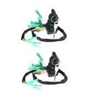 2Pcs Ignition Key Main Switch for Yamaha Outboard (703-82510-43-00, MP51040)