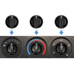 Set of 3 Control Knob Switches for Toyota Tundra (2000–2006)