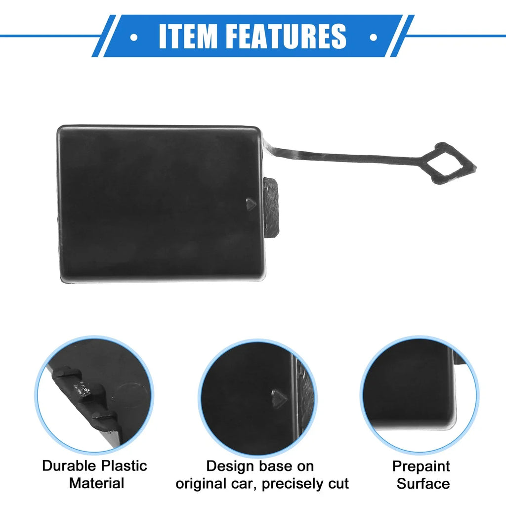 Front Bumper Tow Hook Eye Hole Cover for Mercedes-Benz E 500 (2003-2009)