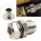Turbo Oil Pan Drain Adapter Fitting for 10AN to M18x1.5mm (No Weld)