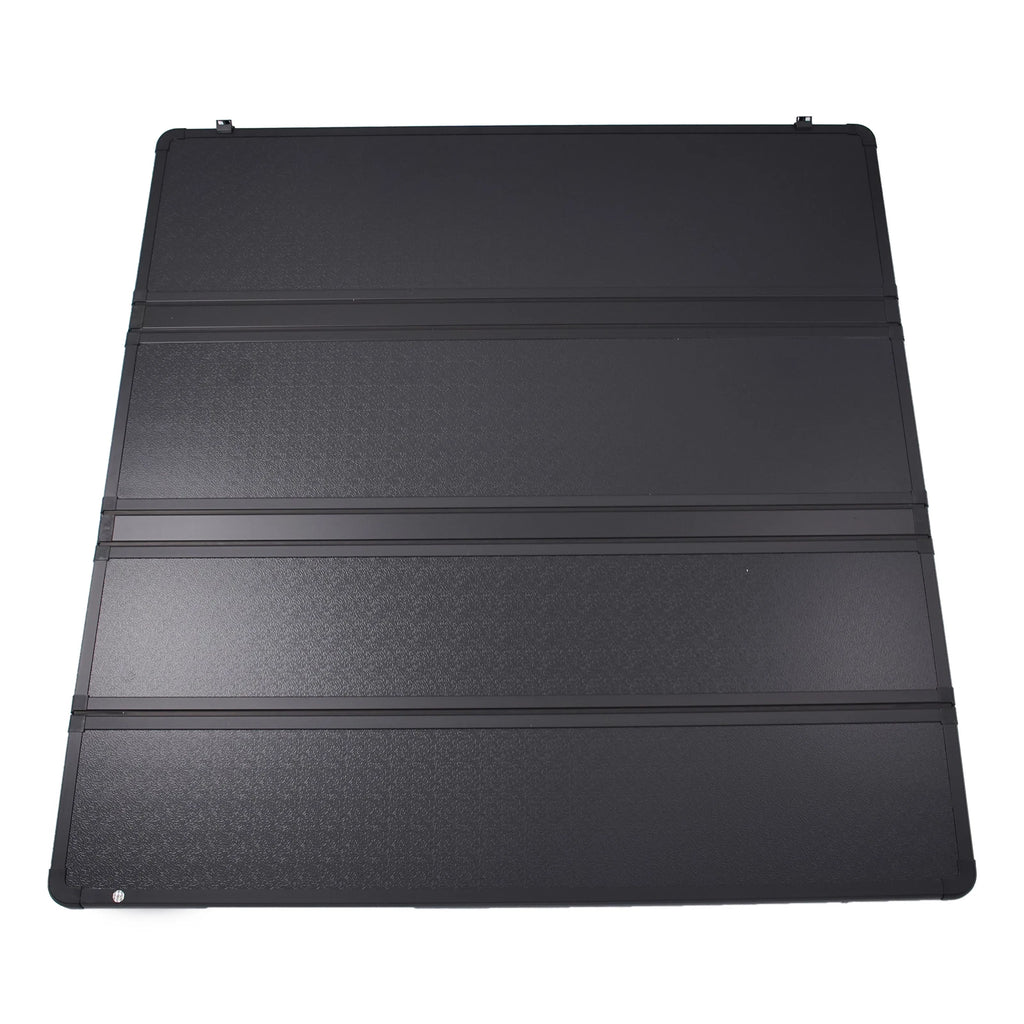 5.5FT Hard 4-Fold Tonneau Cover with Lamp for Ford F150 (2015–2024)