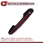 Set of 4 Car Door Handle Covers for Toyota RAV4 (2019–2024) Carbon Fiber