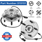 Front Wheel Bearing and Hub Assembly for 2012–2018 Ram 1500 (5.7L V8)