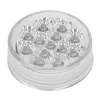 Set of 4 LED Clear Cover Trailer Tail Turn Indicator Lights