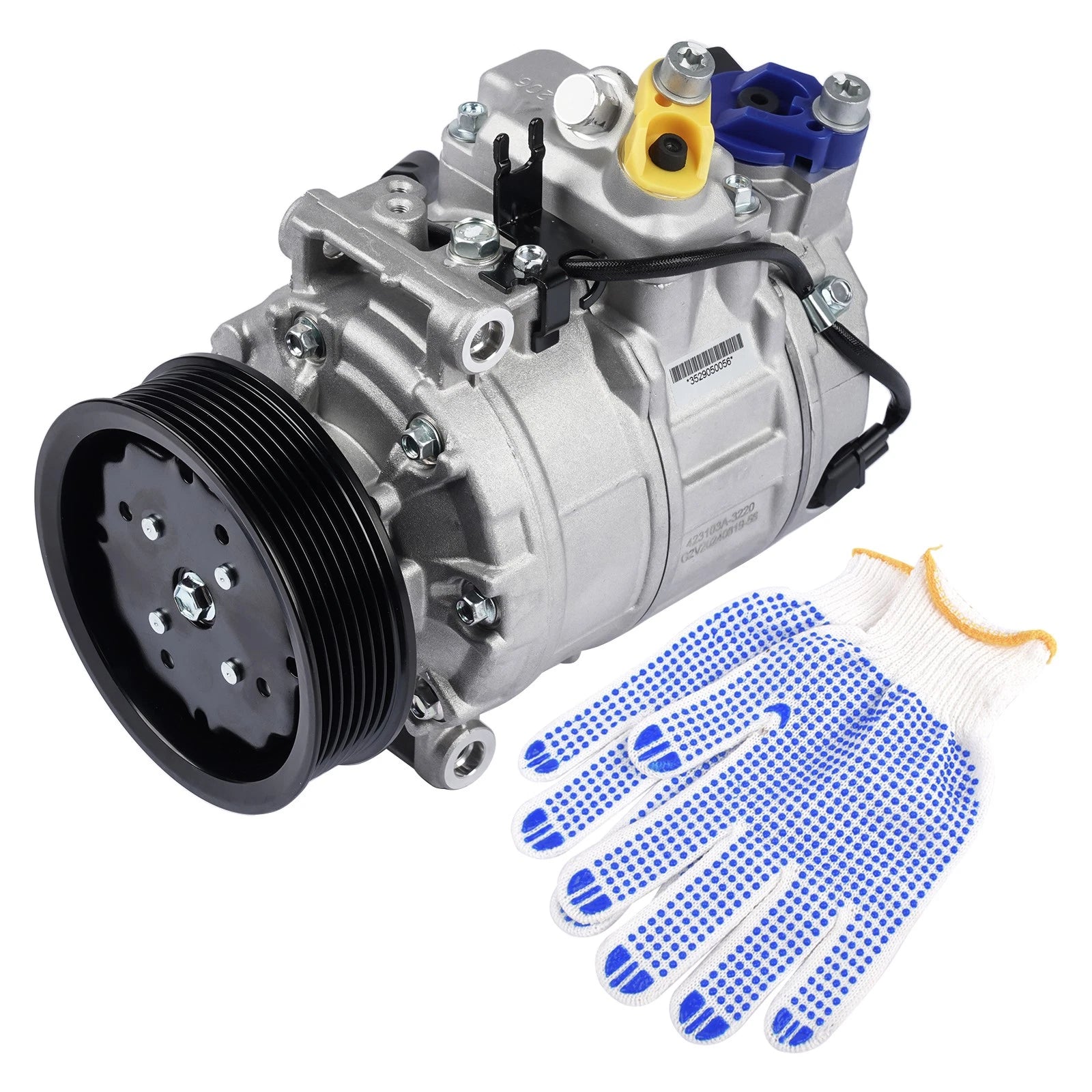 A/C Compressor w/ Clutch for Audi Q7 (2007–2010) Volkswagen Touareg (2006–2017)