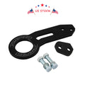 Tow Hook for Universal Vehicles (CNC Aluminum, Black Anodized)