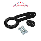 Tow Hook for Universal Vehicles (CNC Aluminum, Black Anodized)