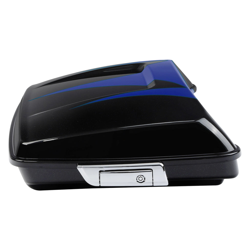 Razor Trunk Luggage for Harley Street Glide (2014–2025) 24 Candy Cobalt/Indigo Ink