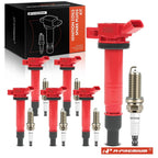 Ignition Coil and Iridium Platinum Spark Plug for Toyota Tacoma (2005–2015)