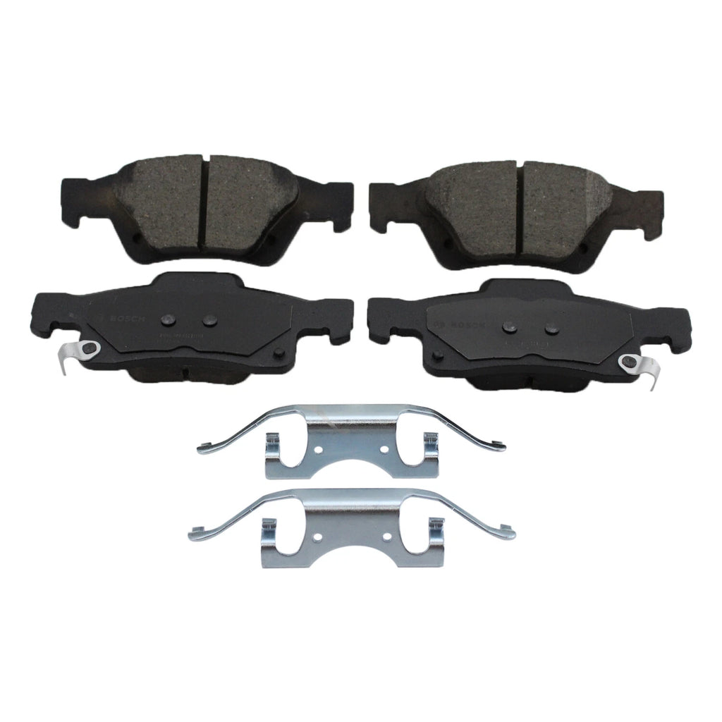 Set of 4 Bosch QuietCast Rear Ceramic Brake Pads for Durango Grand Cherokee (2011–2020)